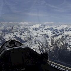 Flugwegposition um 10:56:35: Aufgenommen in der Nähe von Donnersbachwald, 8953, Österreich in 2737 Meter