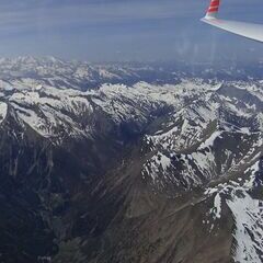 Flugwegposition um 10:56:39: Aufgenommen in der Nähe von Donnersbachwald, 8953, Österreich in 2739 Meter