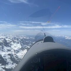 Flugwegposition um 11:57:30: Aufgenommen in der Nähe von Aflenz Land, Österreich in 2242 Meter