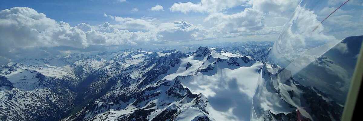 Verortung via Georeferenzierung der Kamera: Aufgenommen in der Nähe von Gemeinde Sölden, Österreich in 3900 Meter
