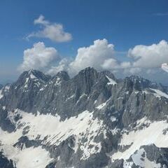 Flugwegposition um 12:56:25: Aufgenommen in der Nähe von Gemeinde Ramsau am Dachstein, 8972, Österreich in 2799 Meter