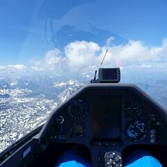 Flugwegposition um 10:06:24: Aufgenommen in der Nähe von St. Ilgen, 8621 St. Ilgen, Österreich in 2603 Meter