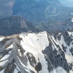 Flugwegposition um 13:55:36: Aufgenommen in der Nähe von Weißenbach an der Enns, Österreich in 2260 Meter