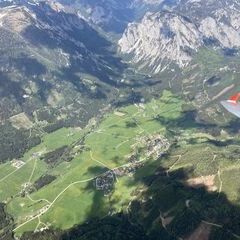 Flugwegposition um 10:04:25: Aufgenommen in der Nähe von Tragöß-Sankt Katharein, Österreich in 2239 Meter