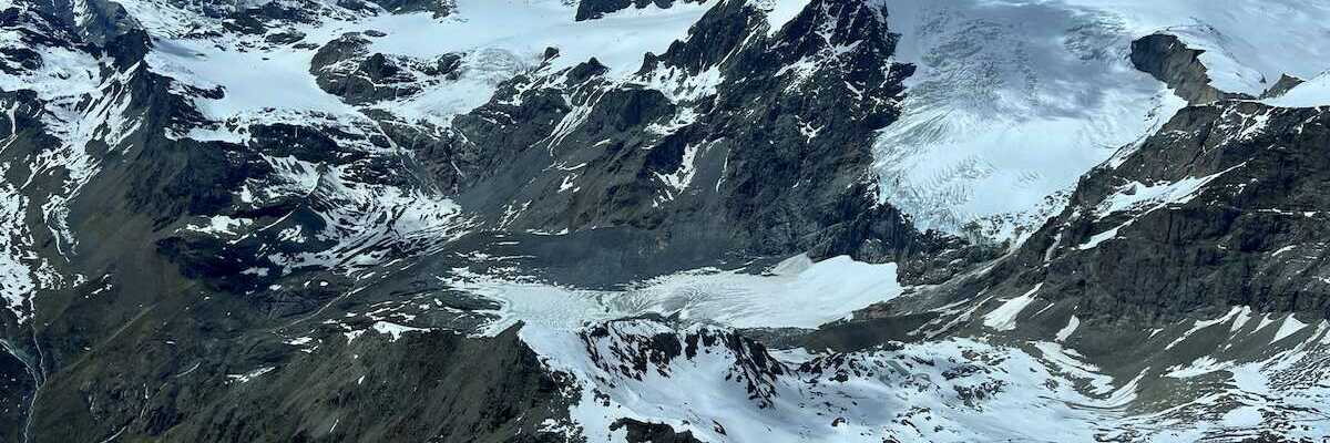 Flugwegposition um 11:58:16: Aufgenommen in der Nähe von Bezirk Bernina, Schweiz in 3541 Meter