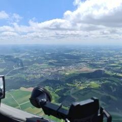 Flugwegposition um 09:47:16: Aufgenommen in der Nähe von Gemeinde Rainbach im Mühlkreis, Rainbach im Mühlkreis, Österreich in 1541 Meter