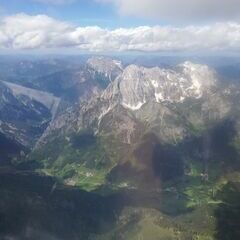 Flugwegposition um 12:50:23: Aufgenommen in der Nähe von Johnsbach, 8912 Johnsbach, Österreich in 2650 Meter