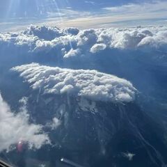 Flugwegposition um 16:29:36: Aufgenommen in der Nähe von Irdning, 8952, Österreich in 3700 Meter