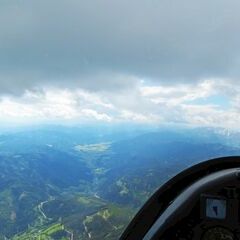 Flugwegposition um 12:51:48: Aufgenommen in der Nähe von Veitsch, St. Barbara im Mürztal, Österreich in 2317 Meter