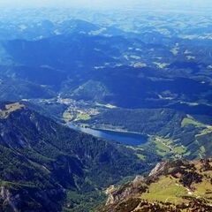 Flugwegposition um 13:25:26: Aufgenommen in der Nähe von Gaming, Österreich in 2871 Meter