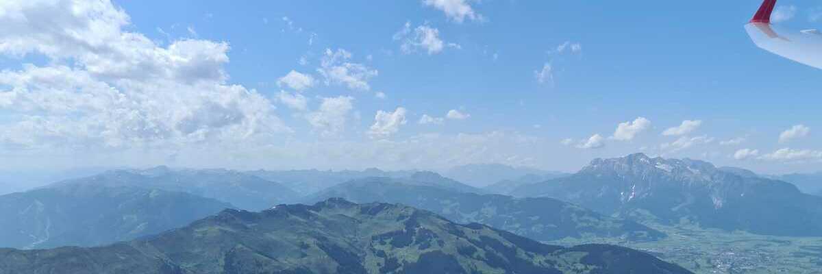 Flugwegposition um 13:18:51: Aufgenommen in der Nähe von Gemeinde Maria Alm am Steinernen Meer, 5761, Österreich in 2282 Meter