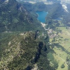 Verortung via Georeferenzierung der Kamera: Aufgenommen in der Nähe von Ostallgäu, Deutschland in 2199 Meter