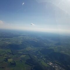 Flugwegposition um 16:27:34: Aufgenommen in der Nähe von Göppingen, Deutschland in 1655 Meter