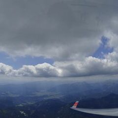 Flugwegposition um 11:58:21: Aufgenommen in der Nähe von Tragöß-Sankt Katharein, Österreich in 2394 Meter