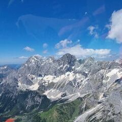Flugwegposition um 11:34:04: Aufgenommen in der Nähe von Gemeinde Ramsau am Dachstein, 8972, Österreich in 2612 Meter