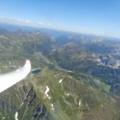 Flugwegposition um 13:36:45: Aufgenommen in der Nähe von Gemeinde Forstau, 5552, Österreich in 2859 Meter