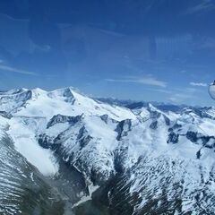 Flugwegposition um 14:11:31: Aufgenommen in der Nähe von Mittersill, Österreich in 3183 Meter