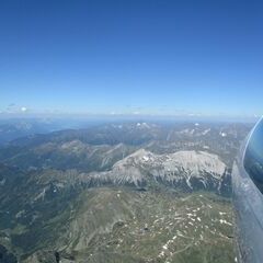 Flugwegposition um 15:00:39: Aufgenommen in der Nähe von Schladming, Österreich in 2956 Meter