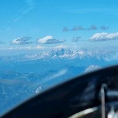 Flugwegposition um 15:11:32: Aufgenommen in der Nähe von Gemeinde Bad Gastein, Bad Gastein, Österreich in 3412 Meter