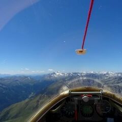 Flugwegposition um 11:52:17: Aufgenommen in der Nähe von Gemeinde Virgen, 9972, Österreich in 3226 Meter