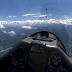 Flugwegposition um 13:02:16: Aufgenommen in der Nähe von Gemeinde Hohentauern, 8785, Österreich in 3557 Meter