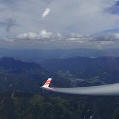 Flugwegposition um 14:16:38: Aufgenommen in der Nähe von Gemeinde Kalwang, 8775, Österreich in 2781 Meter
