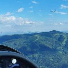 Flugwegposition um 16:23:58: Aufgenommen in der Nähe von Gemeinde Bad Kleinkirchheim, 9546, Österreich in 2082 Meter