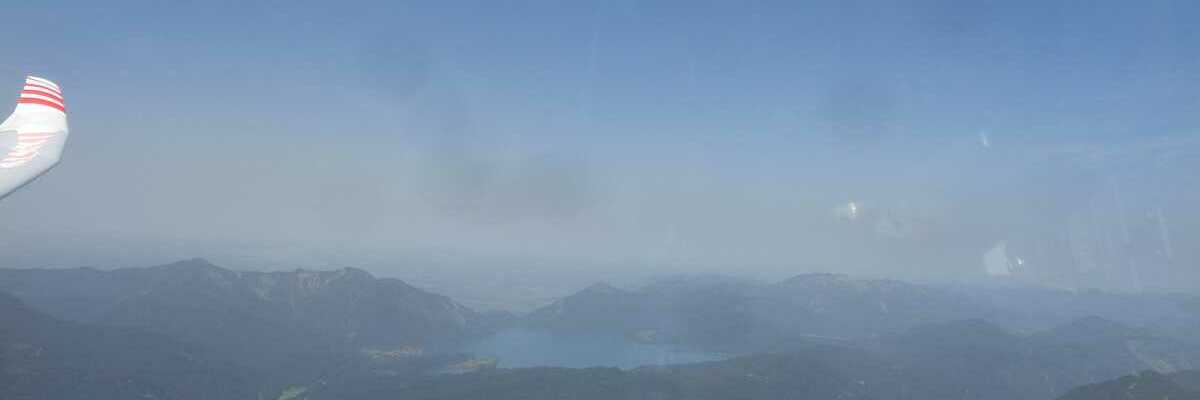 Flugwegposition um 13:04:34: Aufgenommen in der Nähe von Garmisch-Partenkirchen, Deutschland in 2512 Meter