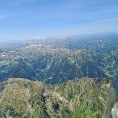 Flugwegposition um 10:38:23: Aufgenommen in der Nähe von Schladming, Österreich in 2831 Meter