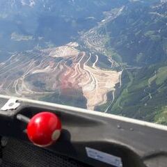 Flugwegposition um 12:47:26: Aufgenommen in der Nähe von Gemeinde Vordernberg, 8794, Österreich in 2955 Meter