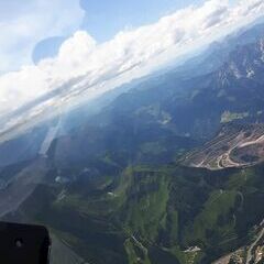 Flugwegposition um 12:44:05: Aufgenommen in der Nähe von Gemeinde Vordernberg, 8794, Österreich in 2654 Meter