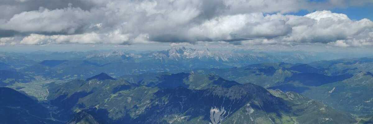 Verortung via Georeferenzierung der Kamera: Aufgenommen in der Nähe von Gemeinde Flachau, Österreich in 3500 Meter