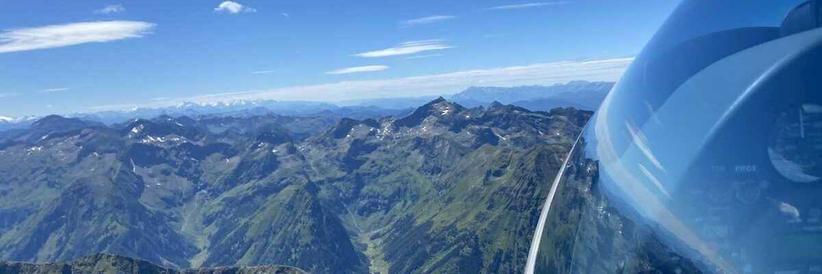 Flugwegposition um 12:55:58: Aufgenommen in der Nähe von Kleinsölk, 8961, Österreich in 2714 Meter