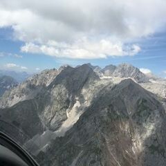 Flugwegposition um 11:38:23: Aufgenommen in der Nähe von Gemeinde Ramsau am Dachstein, 8972, Österreich in 2343 Meter