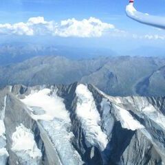 Flugwegposition um 14:36:28: Aufgenommen in der Nähe von 39040 Ratschings, Autonome Provinz Bozen - Südtirol, Italien in 3507 Meter