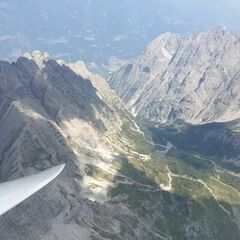 Flugwegposition um 12:37:03: Aufgenommen in der Nähe von Gemeinde Lavant, Lavant, Österreich in 2946 Meter