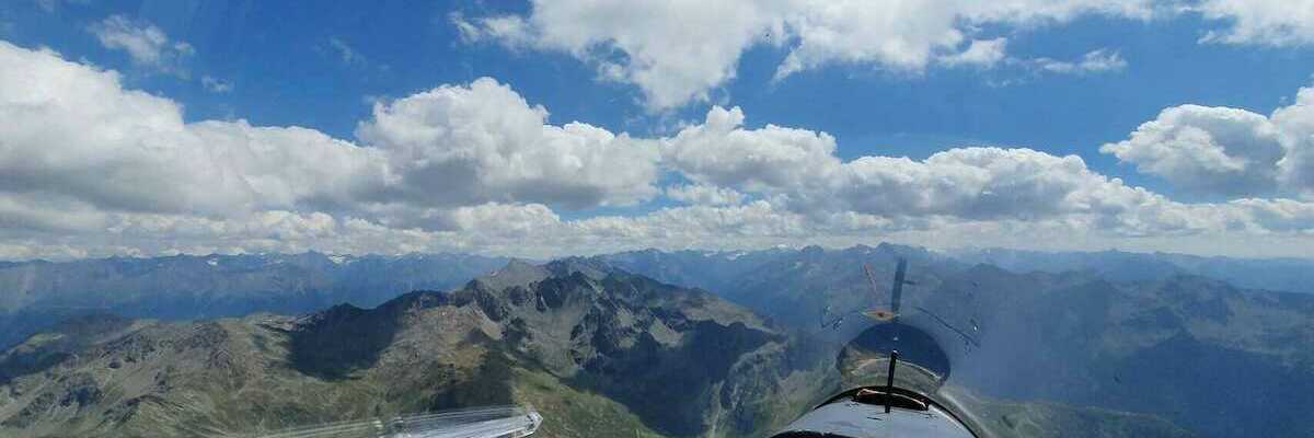 Flugwegposition um 12:32:05: Aufgenommen in der Nähe von Gemeinde Arzl im Pitztal, Österreich in 2965 Meter