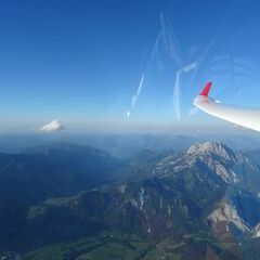 Flugwegposition um 16:48:49: Aufgenommen in der Nähe von Admont, Österreich in 2671 Meter