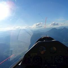 Flugwegposition um 16:48:36: Aufgenommen in der Nähe von Admont, Österreich in 2669 Meter