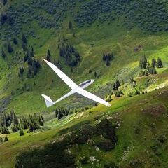 Flugwegposition um 11:29:09: Aufgenommen in der Nähe von Johnsbach, 8912 Johnsbach, Österreich in 2299 Meter