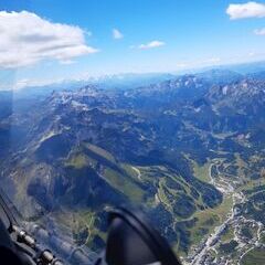Flugwegposition um 11:57:08: Aufgenommen in der Nähe von Gemeinde Tweng, Tweng, Österreich in 2734 Meter