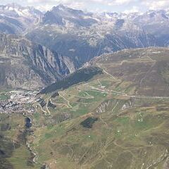 Flugwegposition um 12:16:04: Aufgenommen in der Nähe von Uri, Schweiz in 2760 Meter