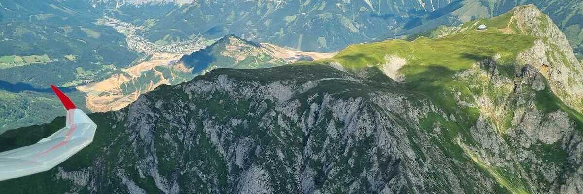 Flugwegposition um 10:28:28: Aufgenommen in der Nähe von Gai, 8793, Österreich in 2220 Meter