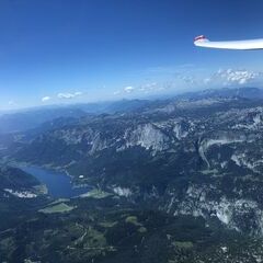 Flugwegposition um 12:23:15: Aufgenommen in der Nähe von Tauplitz, 8982 Tauplitz, Österreich in 2894 Meter