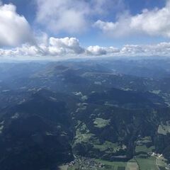 Flugwegposition um 14:24:02: Aufgenommen in der Nähe von Gemeinde St. Georgen ob Judenburg, Österreich in 2954 Meter