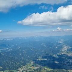 Flugwegposition um 13:32:00: Aufgenommen in der Nähe von Kapfenberg, Österreich in 2791 Meter