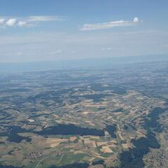 Flugwegposition um 13:28:04: Aufgenommen in der Nähe von Seftigen, Schweiz in 2462 Meter