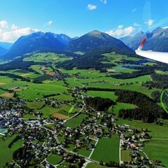 Flugwegposition um 15:22:25: Aufgenommen in der Nähe von Gemeinde St. Andrä im Lungau, St. Andrä im Lungau, Österreich in 1455 Meter