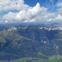 Verortung via Georeferenzierung der Kamera: Aufgenommen in der Nähe von Gemeinde Bach, Österreich in 3074 Meter
