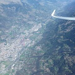 Verortung via Georeferenzierung der Kamera: Aufgenommen in der Nähe von 11010 Aymavilles, Aostatal, Italien in 4500 Meter